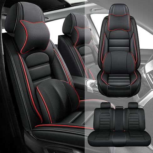 for Hyundai Palisade 2020-2024 2025 Seat Covers,Car Seat Cover Protector,Waterproof Front & Rear Car Seat Covers(Standard-Gray&White) in Saudi Arabia