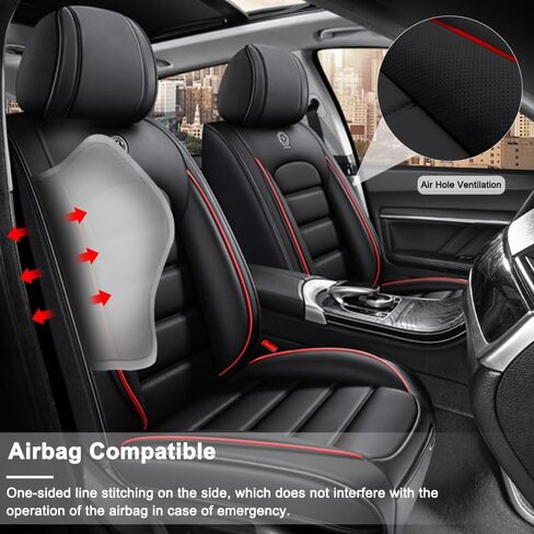 for Hyundai Palisade 2020-2024 2025 Seat Covers,Car Seat Cover Protector,Waterproof Front & Rear Car Seat Covers(Standard-Gray&White) in Saudi Arabia