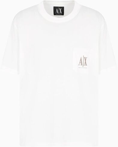 Armani Exchange Men Icon Pocket Logo Tee Tee in Saudi Arabia