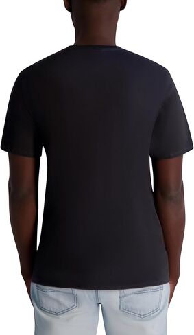 KARL LAGERFELD Men's Short Sleeve Crewneck Choupette Karl Graphic T-Shirt in Saudi Arabia