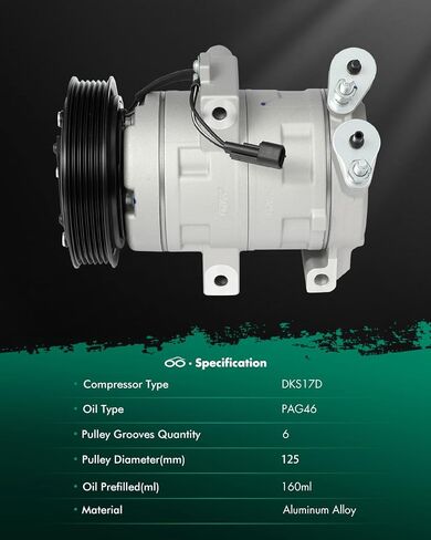 SCITOO A/C Compressor Kit for Ford Escape 3.0L for MAZDA Tribute 3.0L for Mercury Mariner 3.0L 2008-2012 in Saudi Arabia