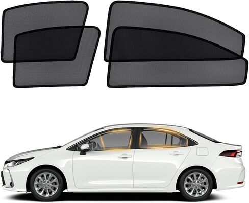 XCBYT Car Window Shades for 2019-2024 Outback - 4 PCS Side Window Sun Shades for Baby, Privacy Car Window Covers with Breathable Mesh - UV Protection, Heat Insulation for Camping Napping Breastfeeding in Kuwait