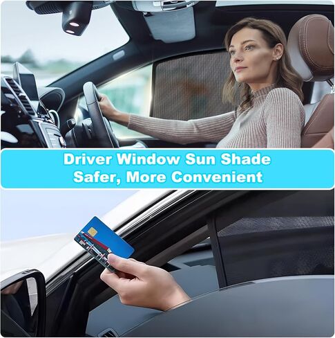 XCBYT Car Window Shades for 2019-2024 Outback - 4 PCS Side Window Sun Shades for Baby, Privacy Car Window Covers with Breathable Mesh - UV Protection, Heat Insulation for Camping Napping Breastfeeding in Kuwait