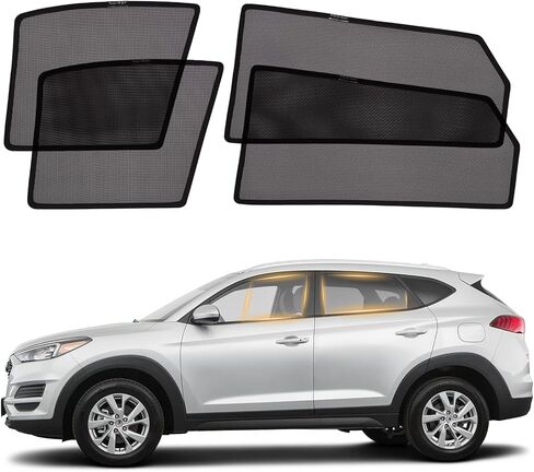 XCBYT Car Window Shades for 2019-2024 Outback - 4 PCS Side Window Sun Shades for Baby, Privacy Car Window Covers with Breathable Mesh - UV Protection, Heat Insulation for Camping Napping Breastfeeding in Kuwait