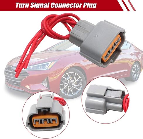 Priprilod Turn Signal Compatector توافق مع Hyundai Elantra 2019 2020 مجموعة ضوء الإشارة بدوره in Saudi Arabia