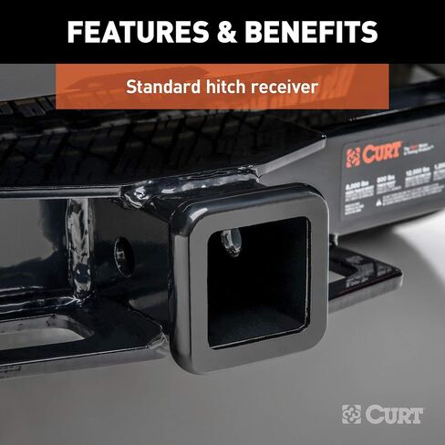 CURT 13466 Class 3 Trailer Hitch, 2-Inch Receiver, Fits Select Chrysler Pacifica Hybrid, Black in Saudi Arabia