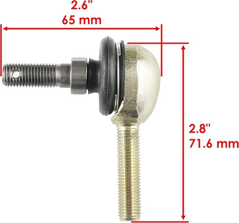 Caltric 2 Set Tie Rod End و Tie Rod Kit متوافق مع Polaris Sportsman SP 570 2015-2021 in Saudi Arabia