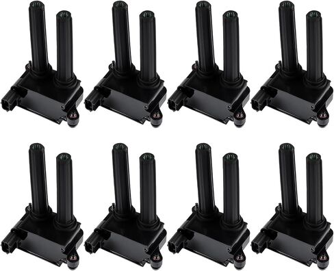 8pcs استبدال حزمة ملف الإشعال لعام 2005-2024 Dodge Charger Chrysler 300 Jeep RAM 5.7L 6.1L 6.2L 6.4L V8 68060346AA 56029129AF in Kuwait