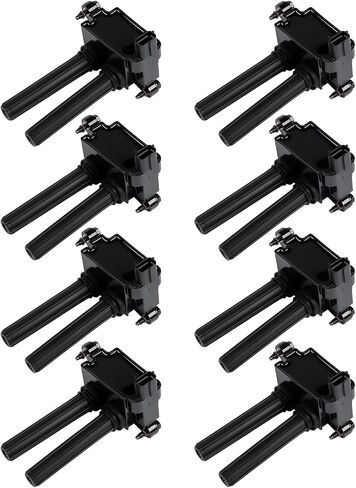 8pcs استبدال حزمة ملف الإشعال لعام 2005-2024 Dodge Charger Chrysler 300 Jeep RAM 5.7L 6.1L 6.2L 6.4L V8 68060346AA 56029129AF in Kuwait