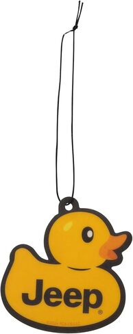 Plasticolor 005721R01 Jeep Logo Rubber Duck Paper Air Freshener - 2 pack in Saudi Arabia