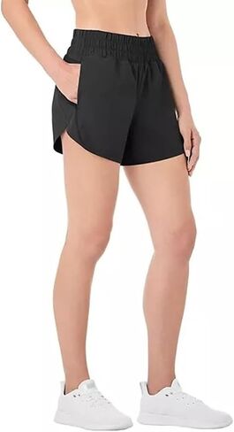 Member's Mark Women's Active Shorts (US, Alpha, Large, Regular, Regular, Black) in Saudi Arabia