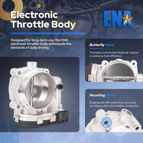 ENA Electronic Throttle Body 5184349AB Compatible with Jeep Grand Cherokee Wrangler Dodge Charger Durango Challenger Journey Avenger Chrysler 300 2013 2014 2015 2016 3.6L V6 Replacement for 5184349AC in Saudi Arabia