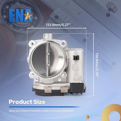 ENA Electronic Throttle Body 5184349AB Compatible with Jeep Grand Cherokee Wrangler Dodge Charger Durango Challenger Journey Avenger Chrysler 300 2013 2014 2015 2016 3.6L V6 Replacement for 5184349AC in Saudi Arabia