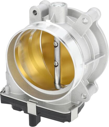 Throttle Body Assembly Compatible for GMC Sierra 1500 6.2l 2014-2020, 87mm Aluminum Alloy Silver Tone Engine Throttle Body Actuator in Saudi Arabia