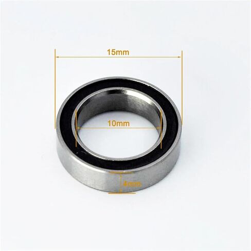 10/100pcs 6700 ZZ 2RS RS Bearing 10x15x4 mm 6700zz 2z Inner Bore 10mm Miniature Miniature Ball Bearings (6700 Zz ، 100pcs) in Saudi Arabia