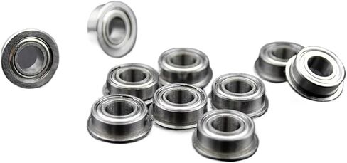 10pcs MF63 MF93 MF74 MF84 MF104 MF85 MF95 MF105ZZ MF115 MF106 MF126 MF117 MF137 MF148 Bearing Micro Flange Bearings(MF148 8x14x4mm) in Saudi Arabia