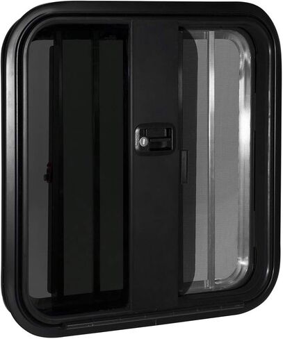 RecPro Horse Trailer Drop Down Feeder Windows | Radius Rounded Corner Design | Trim KIT NOT Included (24" x 20", 4 Windows) in Saudi Arabia