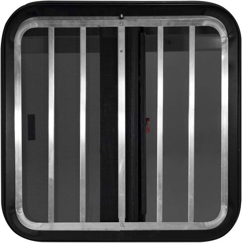 RecPro Horse Trailer Drop Down Feeder Windows | Radius Rounded Corner Design | Trim KIT NOT Included (24" x 20", 4 Windows) in Saudi Arabia