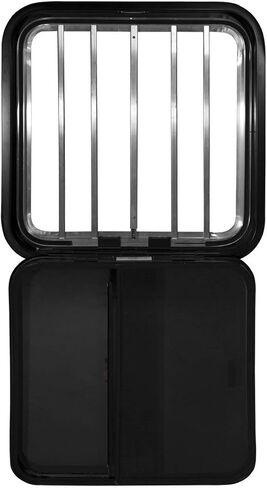 RecPro Horse Trailer Drop Down Feeder Windows | Radius Rounded Corner Design | Trim KIT NOT Included (24" x 20", 4 Windows) in Saudi Arabia