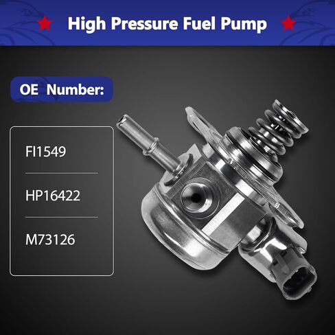 High Pressure Fuel Pump, Direct Injection Mechanical Fuel Pump Compatible with 2012-2016 Kia Soul 2012-2014 Rio 2014-2016 Forte 2013-2014 Hyundai Accent 2013-2015 Veloster 35320-2B220 in Saudi Arabia