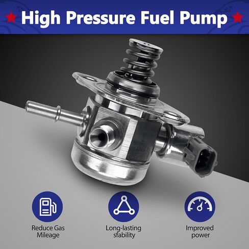 High Pressure Fuel Pump, Direct Injection Mechanical Fuel Pump Compatible with 2012-2016 Kia Soul 2012-2014 Rio 2014-2016 Forte 2013-2014 Hyundai Accent 2013-2015 Veloster 35320-2B220 in Saudi Arabia