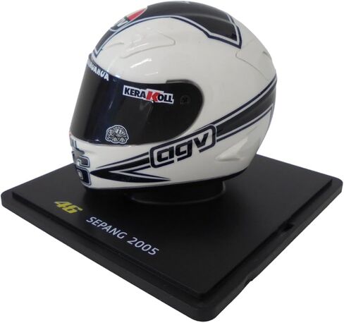 OPO 10 - Valentino Rossi Moto GP Sepang 1/5 Scale Helmet 2005 موسم متوافق مع Yamaha YZR -M1 - CR018 in Saudi Arabia