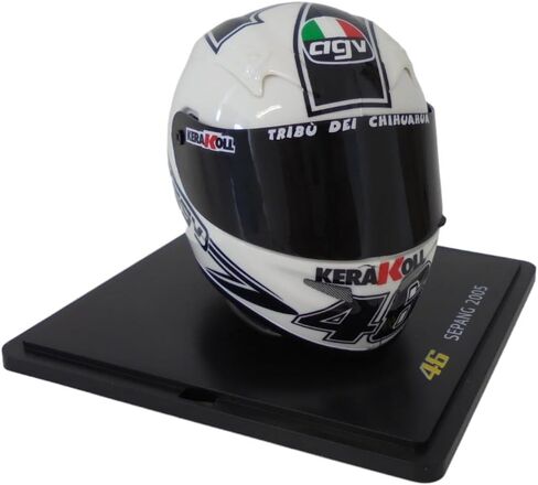 OPO 10 - Valentino Rossi Moto GP Sepang 1/5 Scale Helmet 2005 موسم متوافق مع Yamaha YZR -M1 - CR018 in Saudi Arabia