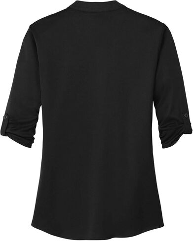 OGIO Women's Crush Henley | Moisture Wicking Work Shirt for Women, Casual Top with 3/4 Sleeves in Saudi Arabia