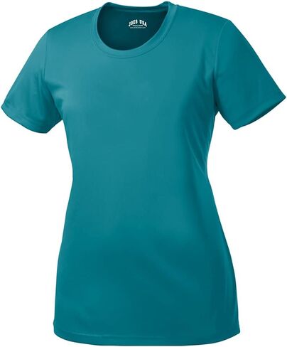 Joe's USA Women's Athletic All Sport Training T-Shirt in 20 Colors. Sizes XS-4XL in Saudi Arabia