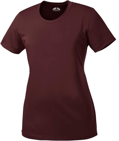 Joe's USA Women's Athletic All Sport Training T-Shirt in 20 Colors. Sizes XS-4XL in Saudi Arabia
