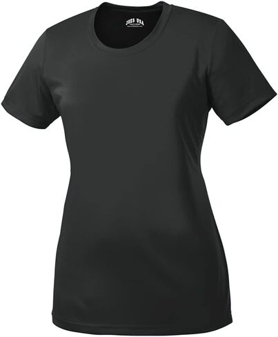 Joe's USA Women's Athletic All Sport Training T-Shirt in 20 Colors. Sizes XS-4XL in Saudi Arabia