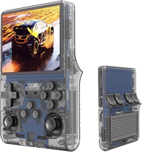 30000 Retro Games Handheld Game Console, 3.5 inch Mini HD IPS Screen Retro Console, 3800mAh Large Capacity, Built-in 256G Card, Support HDMI and TV Output in Saudi Arabia