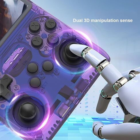 30000 Retro Games Handheld Game Console, 3.5 inch Mini HD IPS Screen Retro Console, 3800mAh Large Capacity, Built-in 256G Card, Support HDMI and TV Output in Saudi Arabia