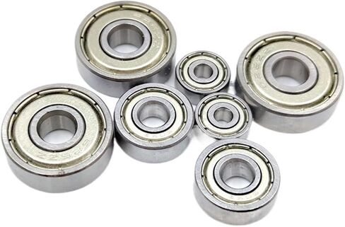 10PCS Small Bearing deep Groove Ball Bearing MR117 7 * 11 * 3 MR126 6 * 12 * 4 MR128 8 * 12 * 3.5 MR137 7 * 13 * 4 MR148 8 * 14 * 4mm ZZ(MR83ZZ 3x8x3mm) in Saudi Arabia