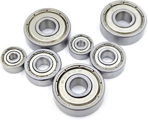 10PCS Small Bearing deep Groove Ball Bearing MR117 7 * 11 * 3 MR126 6 * 12 * 4 MR128 8 * 12 * 3.5 MR137 7 * 13 * 4 MR148 8 * 14 * 4mm ZZ(MR83ZZ 3x8x3mm) in Saudi Arabia
