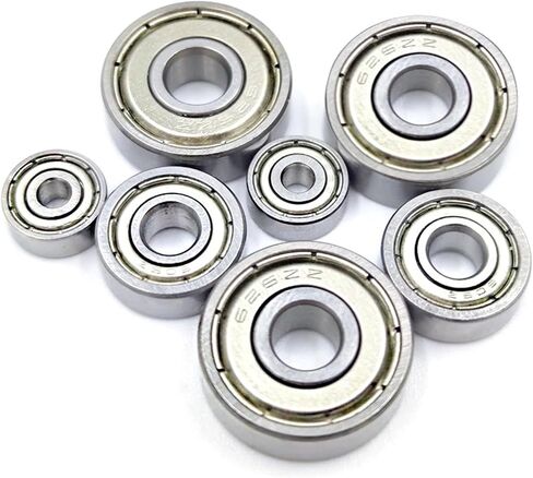 10PCS Small Bearing deep Groove Ball Bearing MR117 7 * 11 * 3 MR126 6 * 12 * 4 MR128 8 * 12 * 3.5 MR137 7 * 13 * 4 MR148 8 * 14 * 4mm ZZ(MR83ZZ 3x8x3mm) in Saudi Arabia