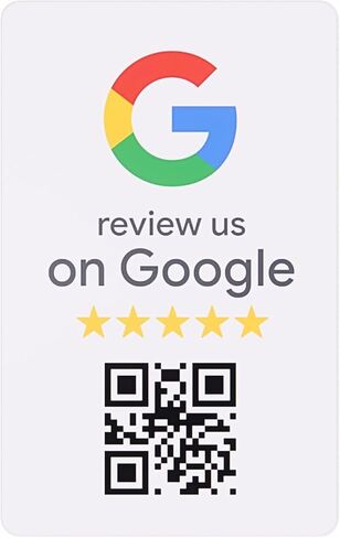 Google Review Card - NFC and QR Code, Easy Setup, for All Businesses (3-Pack) in Saudi Arabia