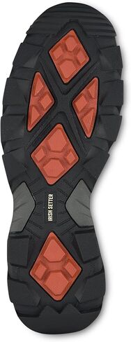 Irish Setter, Crosby, Men’s, 11", Waterproof, Non-Metallic Safety Toe, Work Boot, Gray in Saudi Arabia