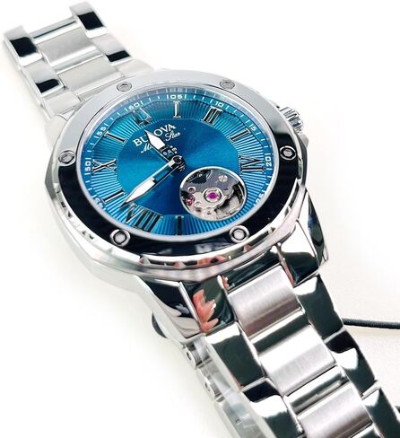 Bulova Women’s Marine Star Watch Steel/Fringquoise 98L317 in Saudi Arabia
