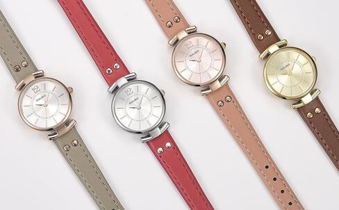 Women's Leather Strap Watch, Womens Watch Wristwatch for Women in Saudi Arabia