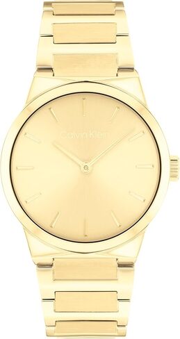 Calvin Klein Women's CK Elear Elear - 32mm 2H 2H Slim Watch - سوار من الفولاذ المقاوم للصدأ - ساعة أزياء متميزة لجميع المناسبات - هدية لها in Saudi Arabia