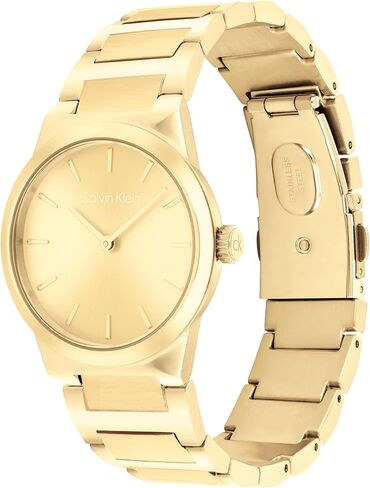 Calvin Klein Women's CK Elear Elear - 32mm 2H 2H Slim Watch - سوار من الفولاذ المقاوم للصدأ - ساعة أزياء متميزة لجميع المناسبات - هدية لها in Saudi Arabia