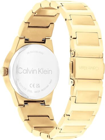 Calvin Klein Women's CK Elear Elear - 32mm 2H 2H Slim Watch - سوار من الفولاذ المقاوم للصدأ - ساعة أزياء متميزة لجميع المناسبات - هدية لها in Saudi Arabia