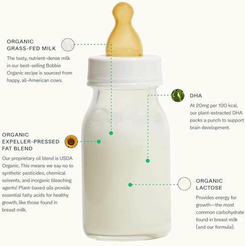 صيغة بوبي العضوية للرضع ، ومسحوق الحليب مع الحديد ، و DHA وفيتامين (د) ، على غرار حليب الأم ، وصيغة الطفل العضوية للولايات المتحدة إلى الرضيع البالغ من العمر 12 شهرًا ، 14.1 أوقية ، 1 حليب in Kuwait