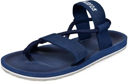 Harssidanzar Sandals For Men,Comfy Lightweight Open Toe Beach Sandal Outdoor Summer Sandals KM237US in Kuwait