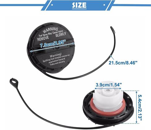 Gas Fuel Tank Filler Cap Compatible with Subaru Legacy Outback Tribeca 2005-2009 OE # 42031AG00A in Saudi Arabia