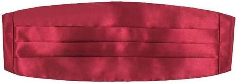 Men's Formal Satin Adjustable Cummerbund Black Men Cummerbunds for Tuxedo Wedding Prom Special Occassions in Kuwait