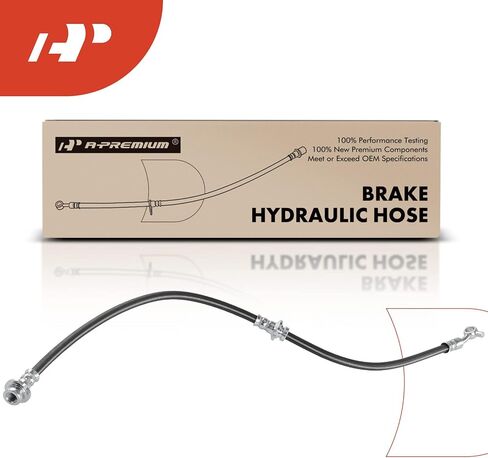 A-Premium Front Driver Brake Brake Hose متوافق مع نماذج نيسان المختارة-Rogue 2015-2019 ، Rogue Sport 2017-2019 ، Qashqai 2018-2019-استبدال# 462104ba0b in Saudi Arabia