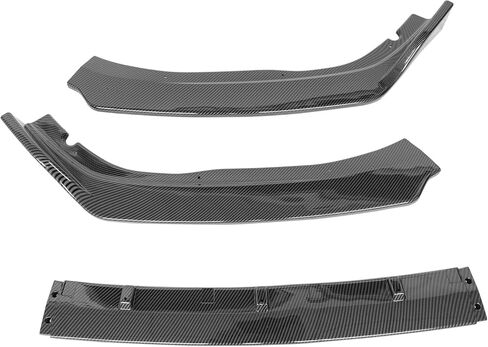 FREEMOTOR802 Front Bumper Lip Splitter, Compatible with 2018-2021 Honda Accord 10th Gen, Factory Style 3PCS PP Air Dam Chin Spoiler Front Lower Lip Spoiler Guard Protector, Matte Black in Kuwait