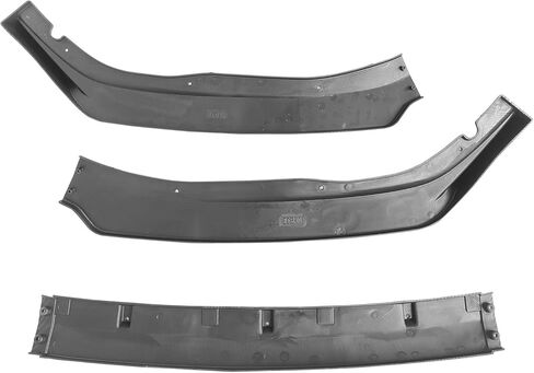 FREEMOTOR802 Front Bumper Lip Splitter, Compatible with 2018-2021 Honda Accord 10th Gen, Factory Style 3PCS PP Air Dam Chin Spoiler Front Lower Lip Spoiler Guard Protector, Matte Black in Kuwait